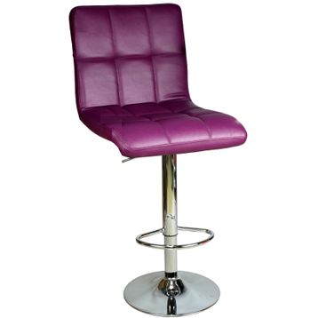 Boombar Carla 9503S0124 Mor Deri Bar Taburesi