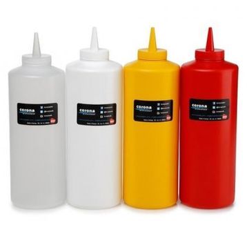 Bora 950 ml Şeffaf Sosluk
