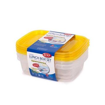 Bora BO535 3'lü Oval Saklama Kabı