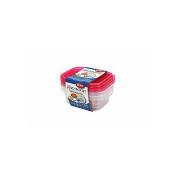 Bora BO540 3'lü Dikdörtgen Saklama Kabı