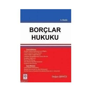 BORÇLAR HUKUKU - DOĞAN ŞENYÜZ