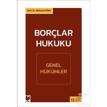 BORÇLAR HUKUKU - MEHMET AYAN