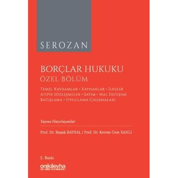 Borçlar Hukuku Özel Bölüm Kerem Cem Sanlı
