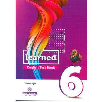 Borealis Yayıncılık 6. Sınıf Learned English Test Book