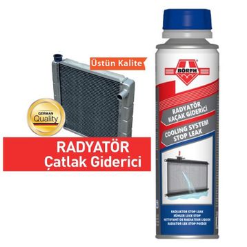 Börfh 300 ml Radyatör Kaçak Giderici
