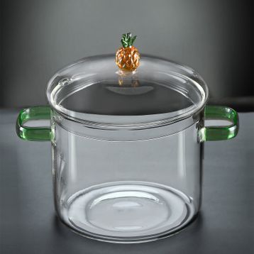 Borglas Ananas Serie Cam 16 cm Derin Tencere