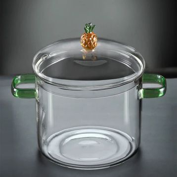 Borglas Ananas Serie Cam 16 cm Derin Tencere