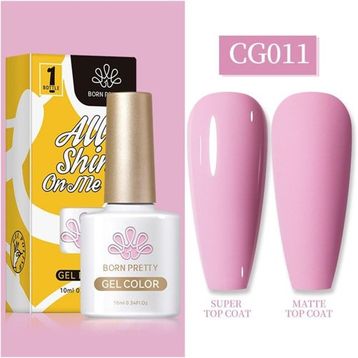 Born Pretty 55845 10 ml Silky White Serisi No:CG011 Kalıcı Oje