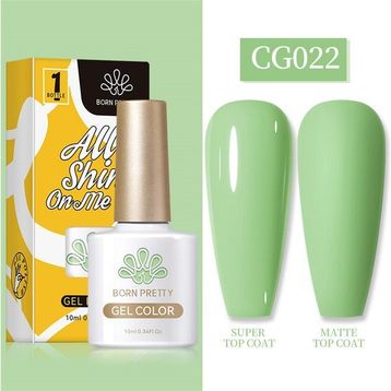 Born Pretty 55845 10 ml Silky White Serisi No:CG022 Kalıcı Oje