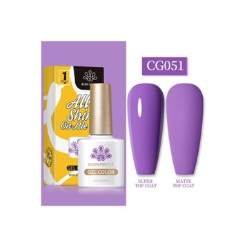 Born Pretty 55845 10 ml Silky White Serisi No:CG051 Kalıcı Oje
