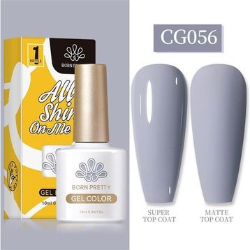Born Pretty 55845 10 ml Silky White Serisi No:CG056 Kalıcı Oje