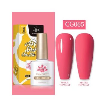 Born Pretty 55845 10 ml Silky White Serisi No:CG065 Kalıcı Oje