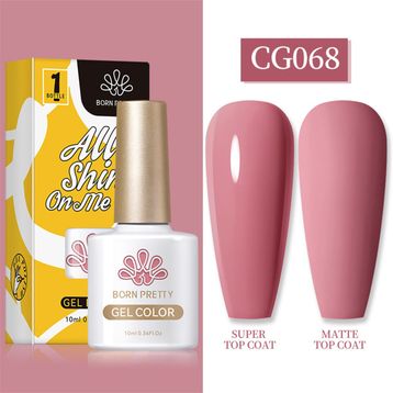 Born Pretty 55845 10 ml Silky White Serisi No:CG068 Kalıcı Oje