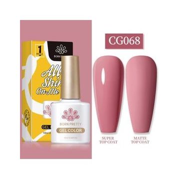 Born Pretty 55845 10 ml Silky White Serisi No:CG068 Kalıcı Oje