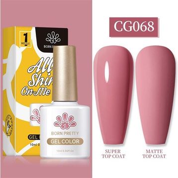 Born Pretty 55845 10 ml Silky White Serisi No:CG068 Kalıcı Oje