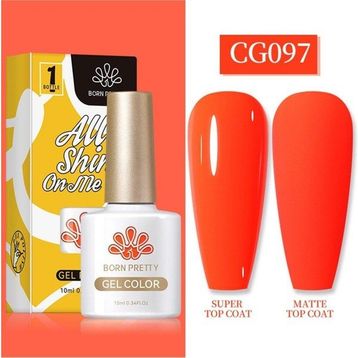 Born Pretty 55845 10 ml Silky White Serisi No:CG097 Kalıcı Oje