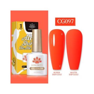Born Pretty 55845 10 ml Silky White Serisi No:CG097 Kalıcı Oje
