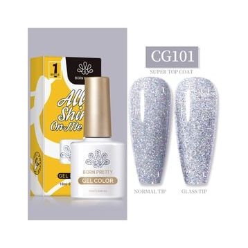 Born Pretty 55845 10 ml Silky White Serisi No:CG101 Kalıcı Oje