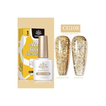 Born Pretty 55845 10 ml Silky White Serisi No:CG108 Kalıcı Oje