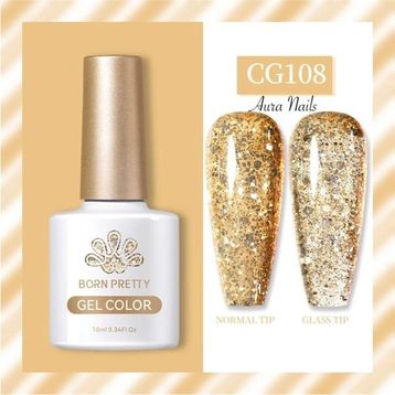 Born Pretty 55845 10 ml Silky White Serisi No:CG108 Kalıcı Oje