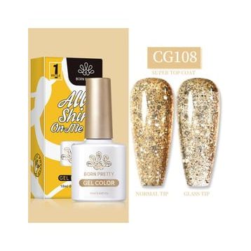 Born Pretty 55845 10 ml Silky White Serisi No:CG108 Kalıcı Oje