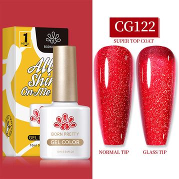 Born Pretty 55845 10 ml Silky White Serisi No:CG122 Kalıcı Oje