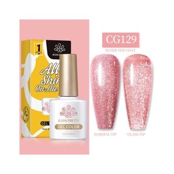 Born Pretty 55845 10 ml Silky White Serisi No:CG129 Kalıcı Oje