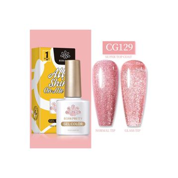 Born Pretty 55845 10 ml Silky White Serisi No:CG129 Kalıcı Oje