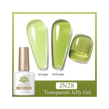 Born Pretty JN28 56347 10 ml Jelly Nude Seri Kalıcı Oje