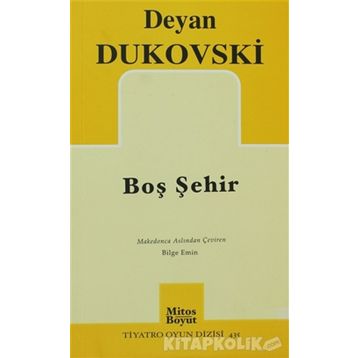 Boş Şehir - Dejan Dukovski