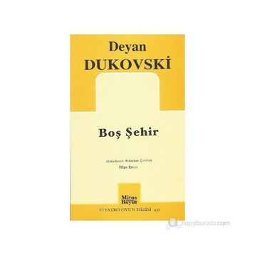 Boş Şehir - Dejan Dukovski