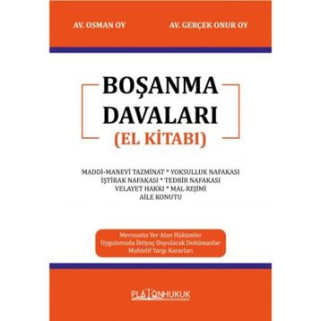 Boşanma Davaları El Kitabı Platon Hukuk