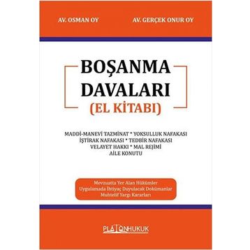 Boşanma Davaları El Kitabı Platon Hukuk