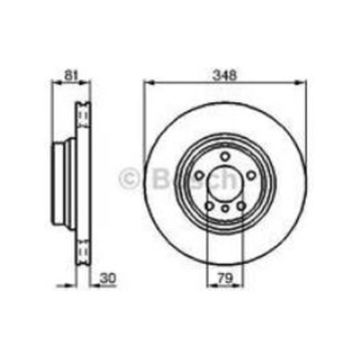 Bosch 0986479003 Ön Fren Diski