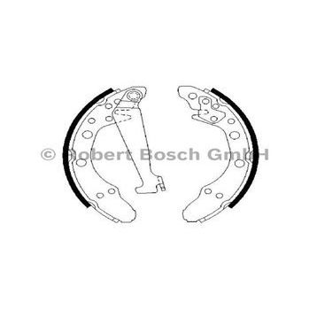 Bosch 0986487270 Arka Fren Balatası