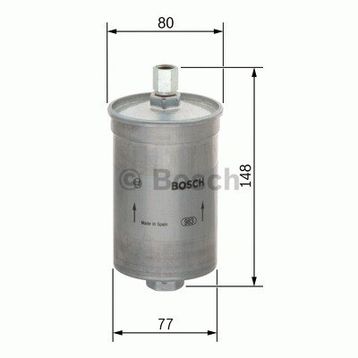 Bosch 0986AF8092 Mercedes W202 W124 R107 R129 W140 Yakıt Filtresi
