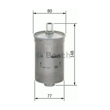 Bosch 0986AF8092 Mercedes W202 W124 R107 R129 W140 Yakıt Filtresi