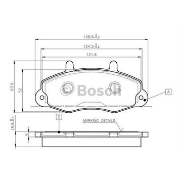 Bosch 0986TB2019 Ford Transit 2.5 85 1992 Arası Ön Fren Balatası