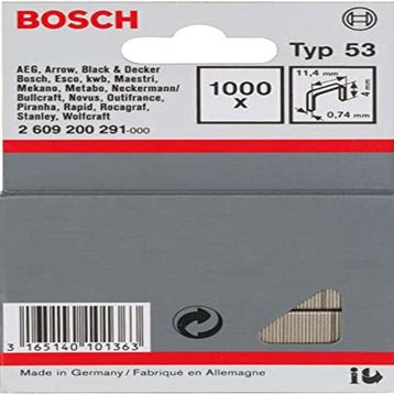 Bosch 1000 Adet Gri Zımba Teli