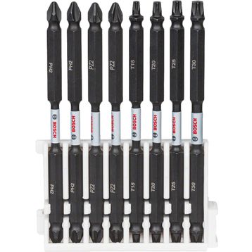 Bosch 110 mm 8'li Impact Control Serisi Çift Taraflı Vidalama Ucu Seti