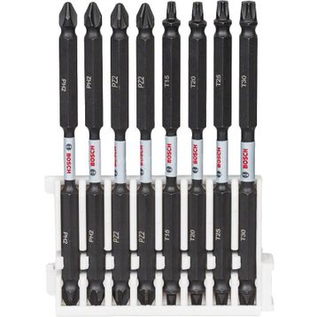 Bosch 110 mm 8'li Impact Control Serisi Çift Taraflı Vidalama Ucu Seti
