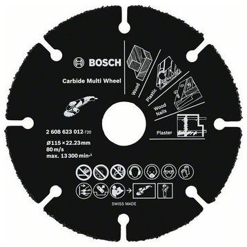 Bosch 115 mm Carbide Multi Wheel