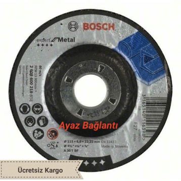 Bosch 115x6 mm Metal Taşlama Diski