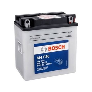 Bosch 12 W 9 Ah Motosiklet Aküsü