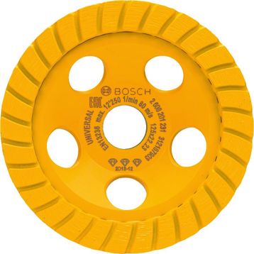 Bosch 125 mm Best Serisi Universal Turbo Elmas Çanak Disk