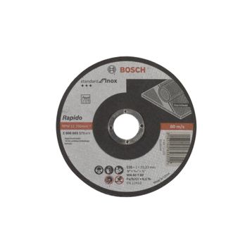 Bosch 125x1 mm Standard For Inox Kesme Taşı Rapido