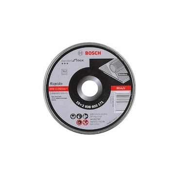 Bosch 125x1 mm Standard For Inox Kesme Taşı Rapido