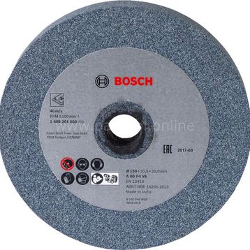 Bosch 150x20x20 mm 60 Kum GBG 35-15 Taşlama Motorları İçin Taş