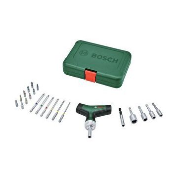 Bosch 1600A02Z9T T Tipi 22 Parça Cırcırlı Tornavida Seti