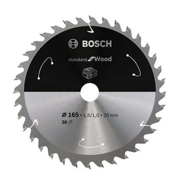 Bosch 165 mm 36 Diş Ahşap Daire Bıçağı Testere